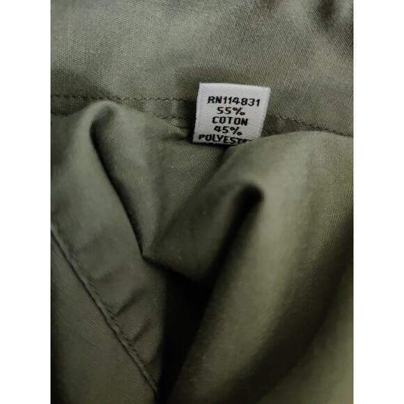 Emanuel Ungaro Men's Green Cotton Blend Long Sleeves Button-Down Shirt Size M - Picture 8 of 8